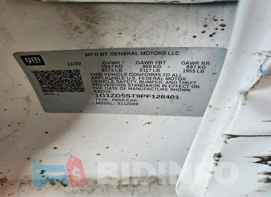 1G1ZD5ST9PF128401 Photo# 12