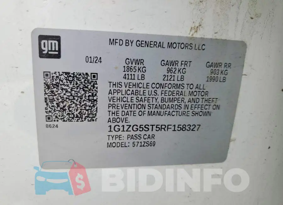 1G1ZG5ST5RF158327 Photo# 12