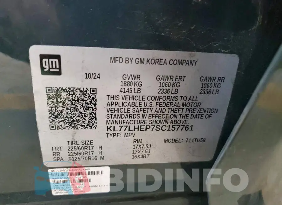 KL77LHEP7SC157761 Photo# 12