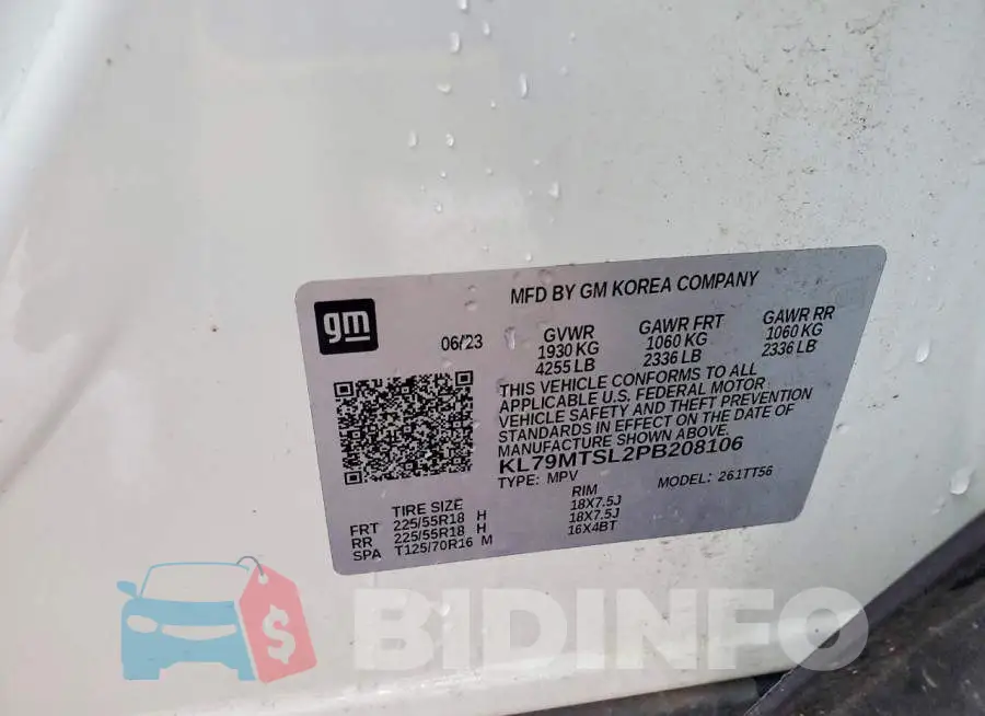 KL79MTSL2PB208106 Photo# 13