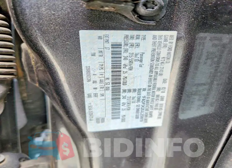 1FADP3K28JL259919 Photo# 12