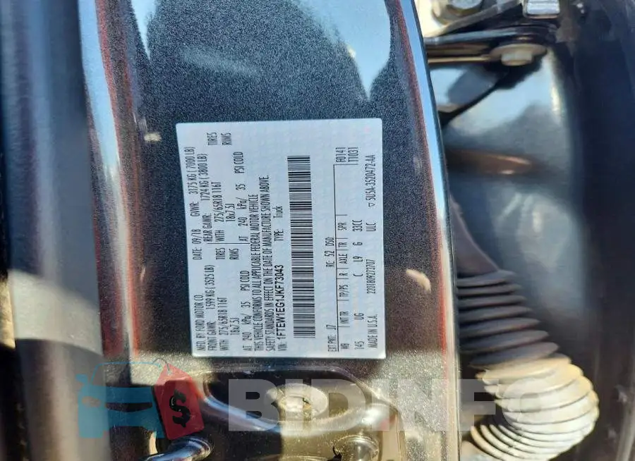 1FTEW1EG1JKF73043 Photo# 12