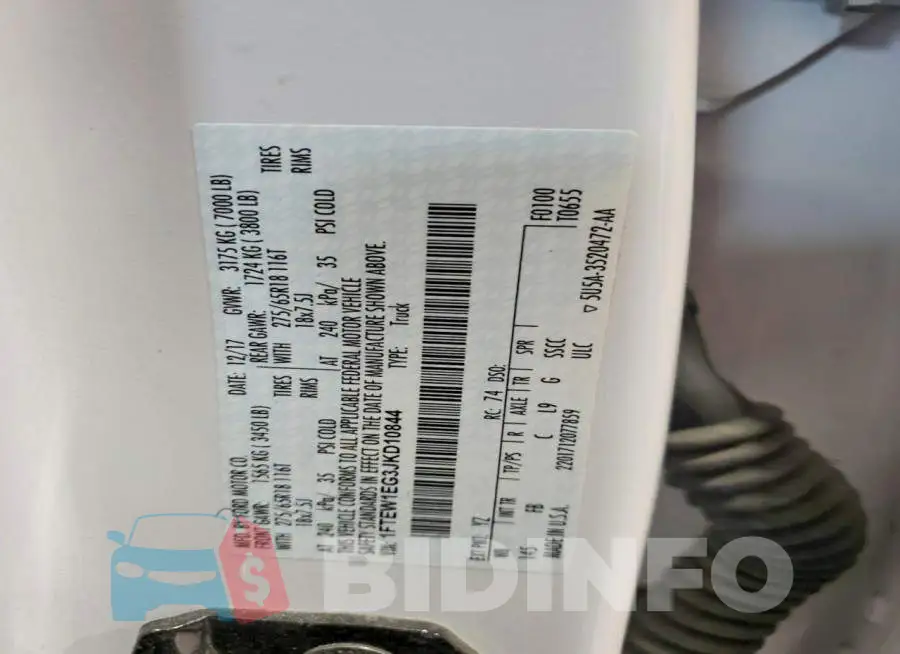 1FTEW1EG3JKD10844 Photo# 12