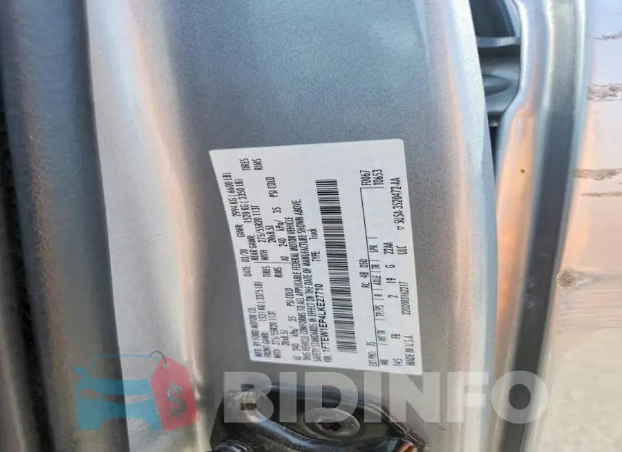 1FTEW1EP4LKE27710 Photo# 12