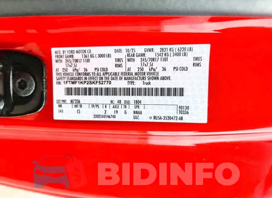 1FTMF1KP2SKF52770 Photo# 12