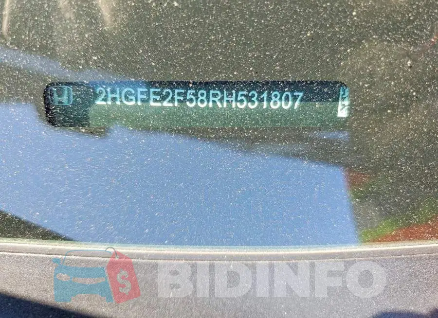 2HGFE2F58RH531807 Photo# 12