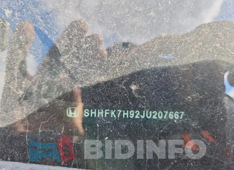 SHHFK7H92JU207667 Photo# 12