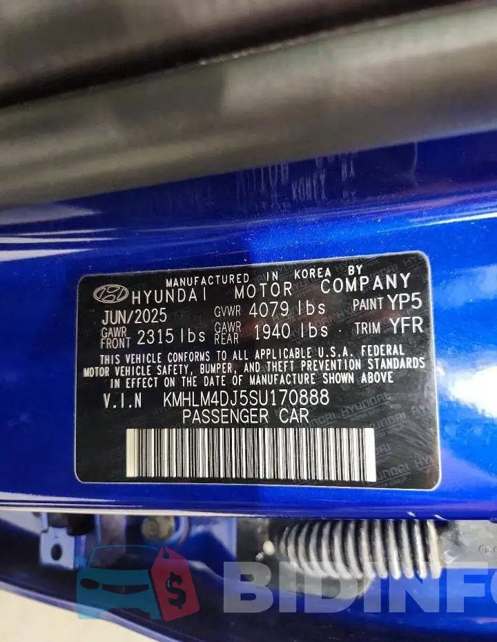KMHLM4DJ5SU170888 Photo# 13