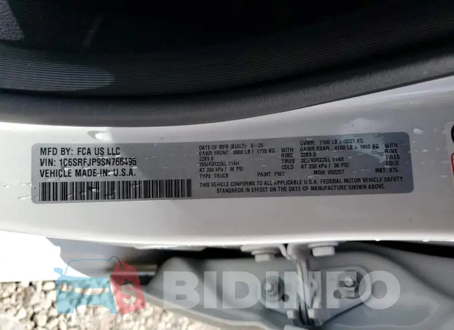 1C6SRFJP9SN766495 Photo# 13
