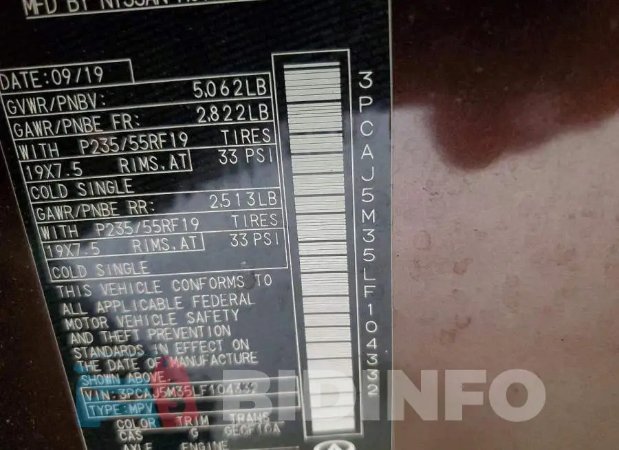 3PCAJ5M35LF104332 Photo# 12