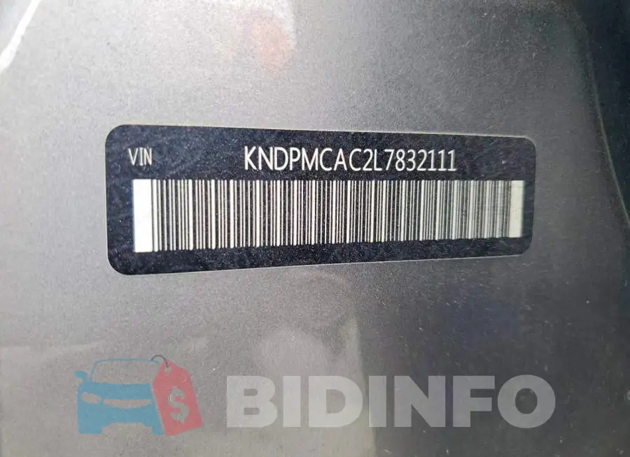 KNDPMCAC2L7832111 Photo# 14