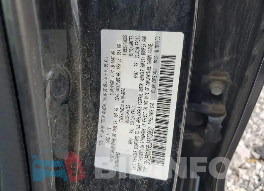 3MZBN1M36JM270852 Photo# 12