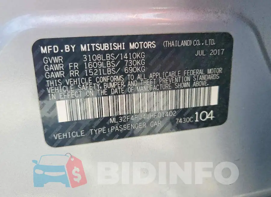 ML32F4FJ4JHF01402 Photo# 12