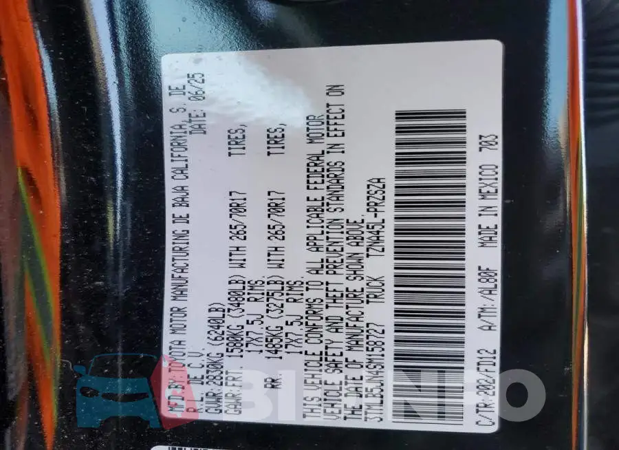 3TMLB5JN4SM158727 Photo# 13