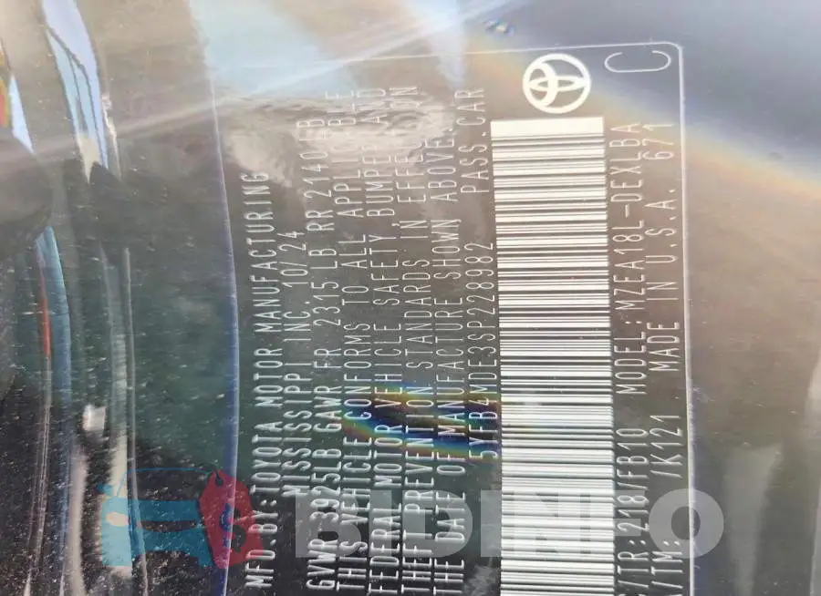 5YFB4MDE3SP228982 Photo# 12