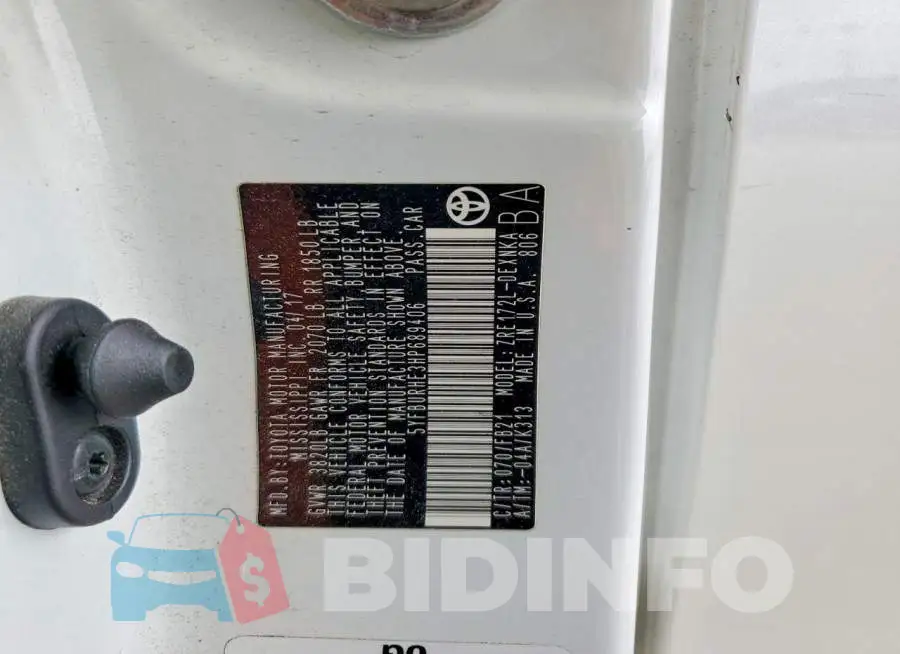 5YFBURHE3HP689406 Photo# 13