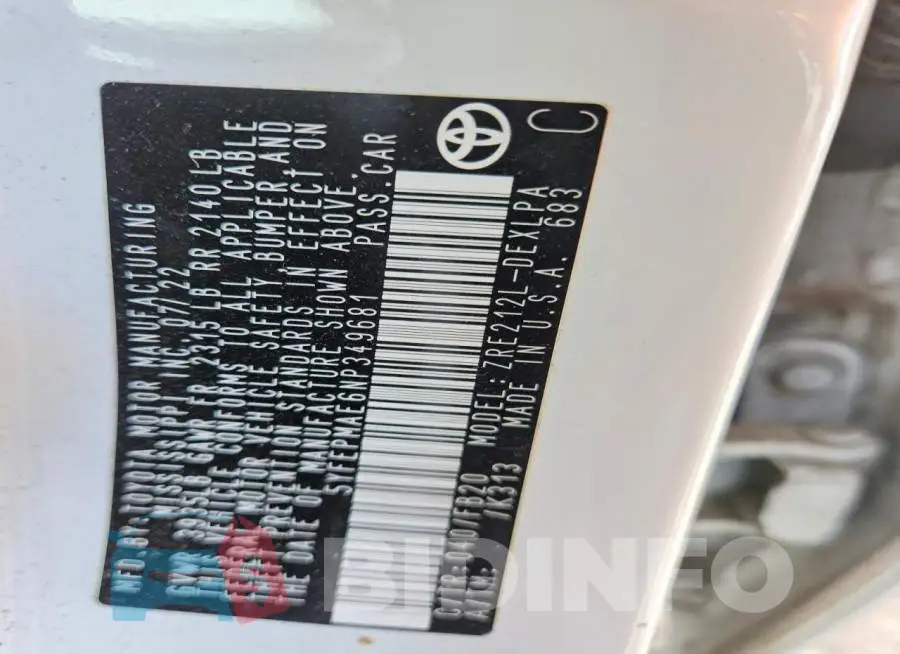 5YFEPMAE6NP349681 Photo# 13