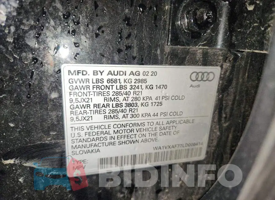 WA1VXAF77LD006414 Photo# 13