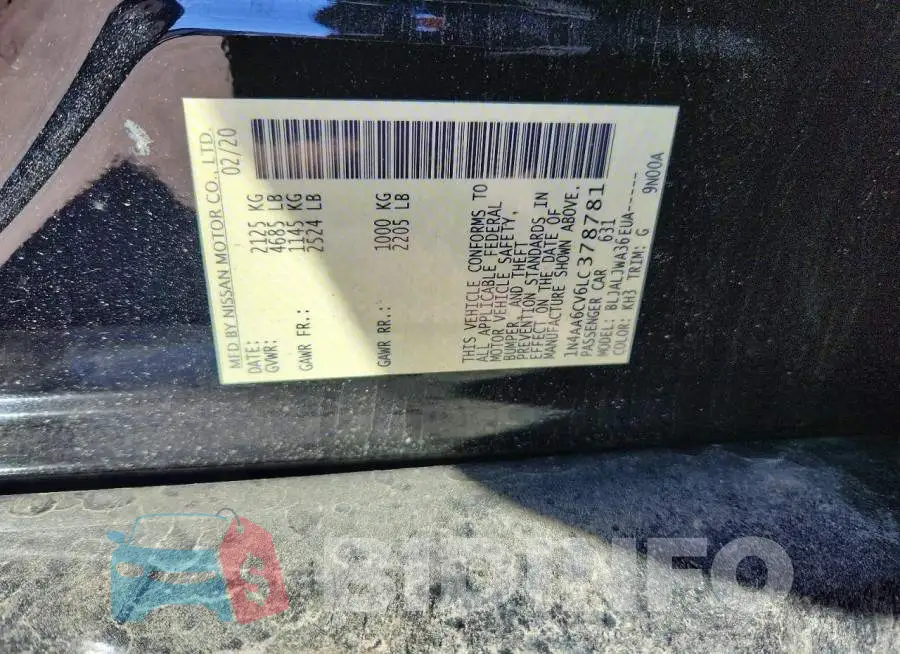 1N4AA6CV6LC378781 Photo# 12