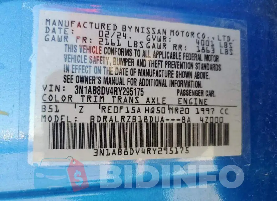3N1AB8DV4RY295175 Photo# 12
