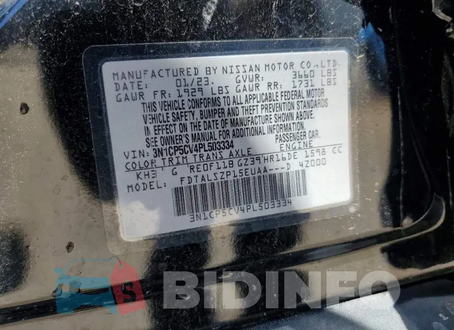 3N1CP5CV4PL503334 Photo# 14
