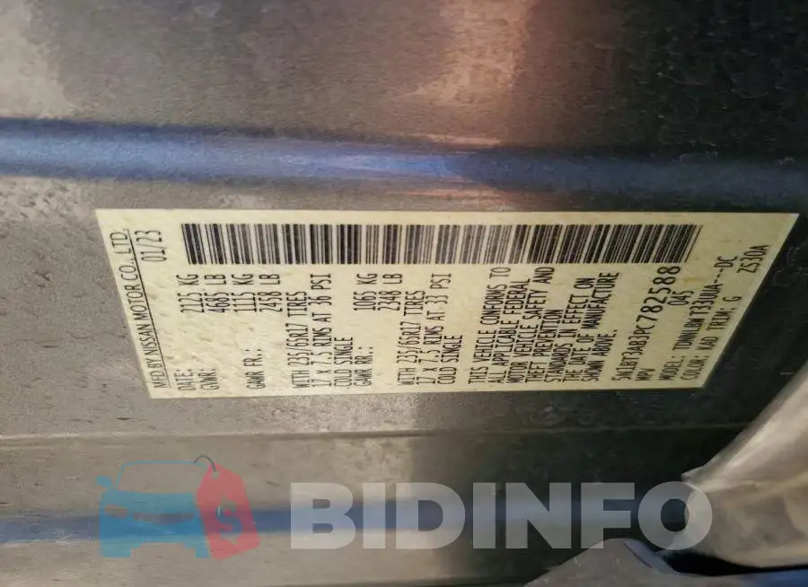 5N1BT3AB3PC782588 Photo# 13