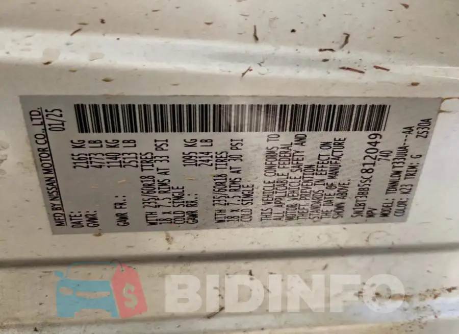 5N1BT3BB5SC812049 Photo# 13
