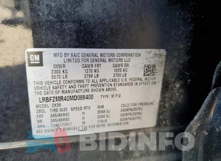 LRBFZMR40MD088400 Photo# 13