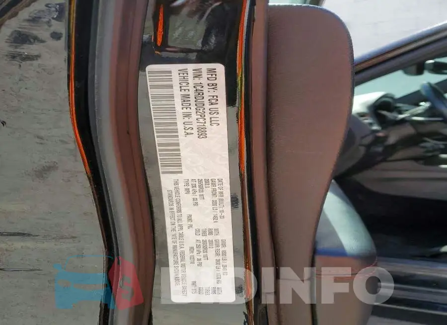 1C4RDJDG2PC718893 Photo# 14
