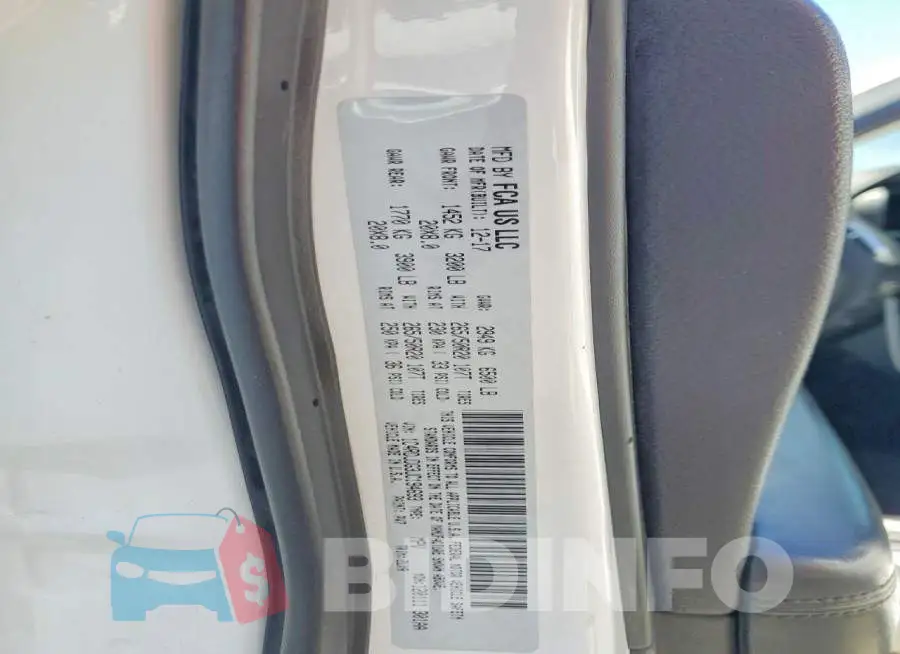 1C4RDJDG3JC194693 Photo# 13