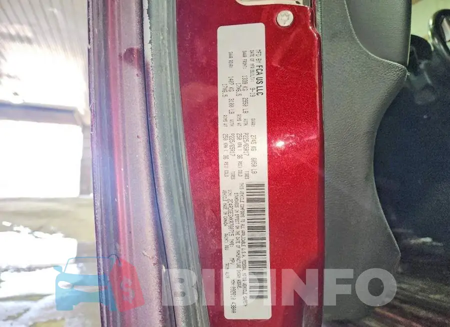 2C4RDGEGXKR760715 Photo# 13