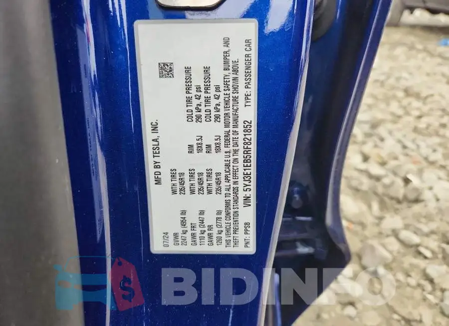 5YJ3E1EB5RF821852 Photo# 12