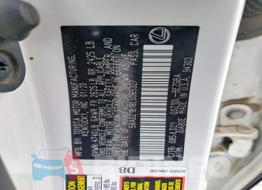 58ADZ1B18LU065327 Photo# 12