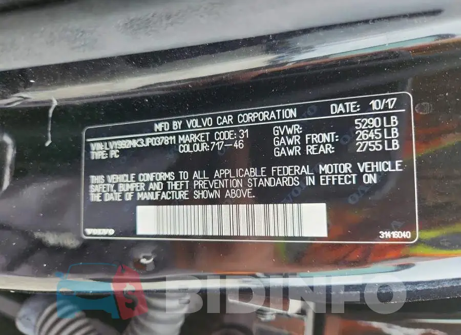 LVY992MK3JP037811 Photo# 12