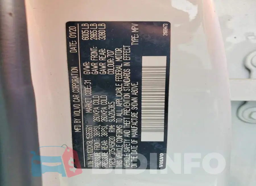 YV4102CK8L1595561 Photo# 14