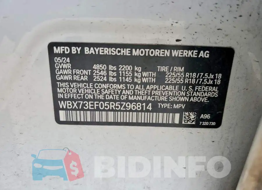 WBX73EF05R5Z96814 Photo# 13