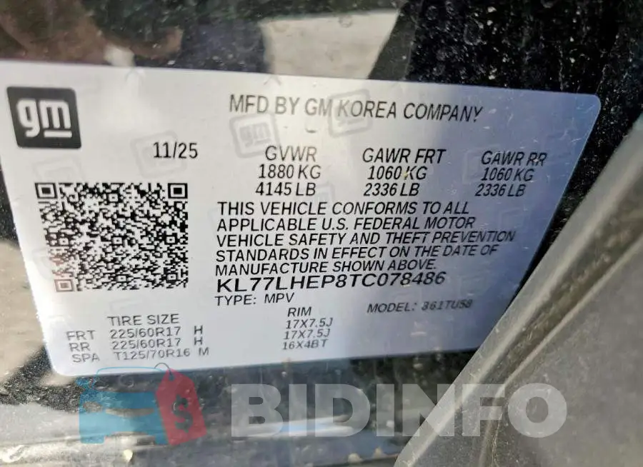 KL77LHEP8TC078486 Photo# 13
