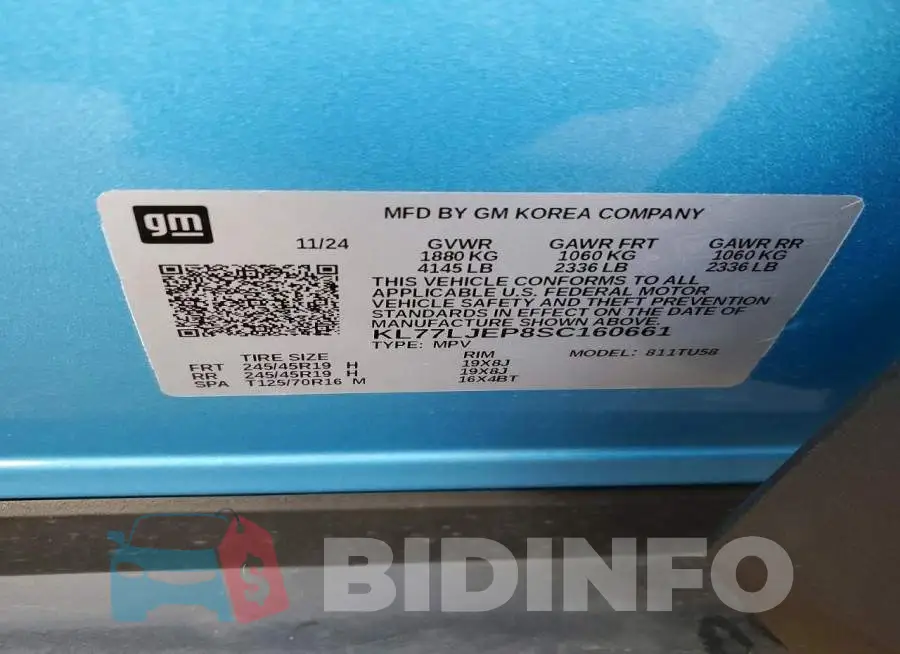 KL77LJEP8SC160661 Photo# 13