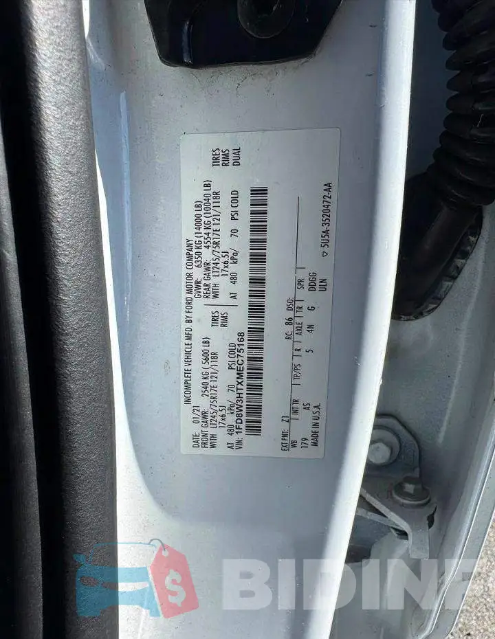 1FD8W3HTXMEC75168 Photo# 10