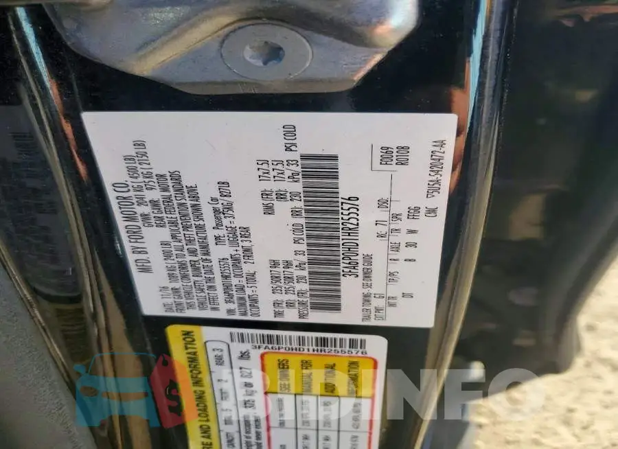 3FA6P0HD1HR255576 Photo# 12