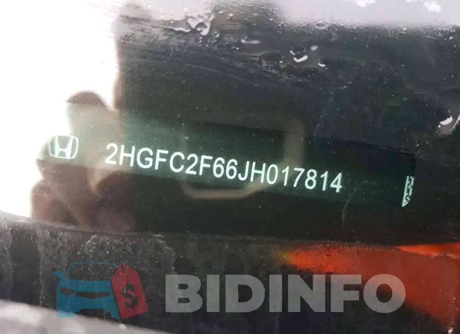 2HGFC2F66JH017814 Photo# 12
