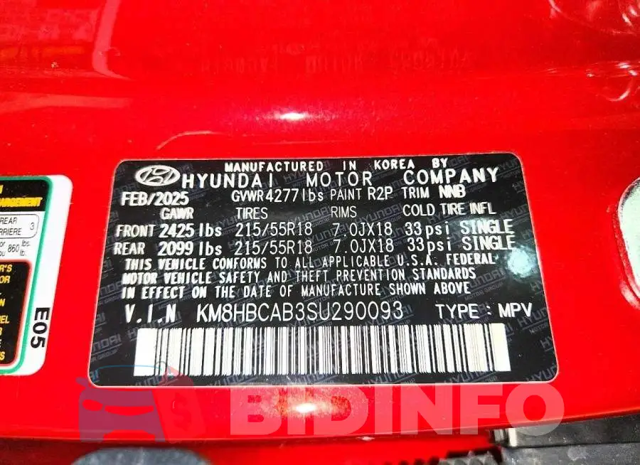 KM8HBCAB3SU290093 Photo# 14