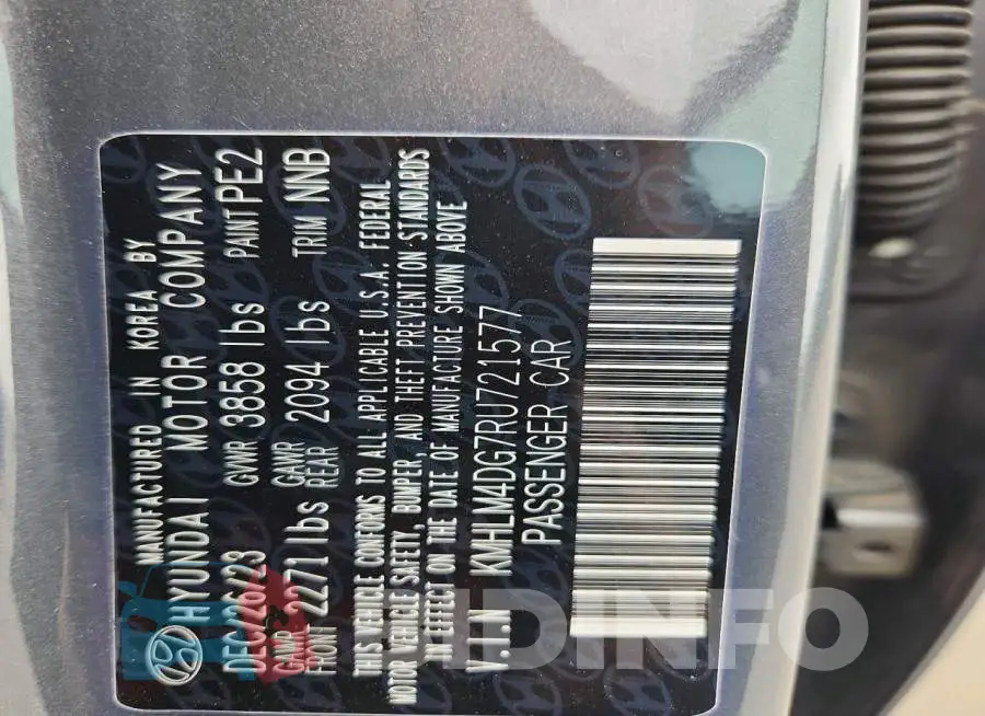 KMHLM4DG7RU721577 Photo# 12