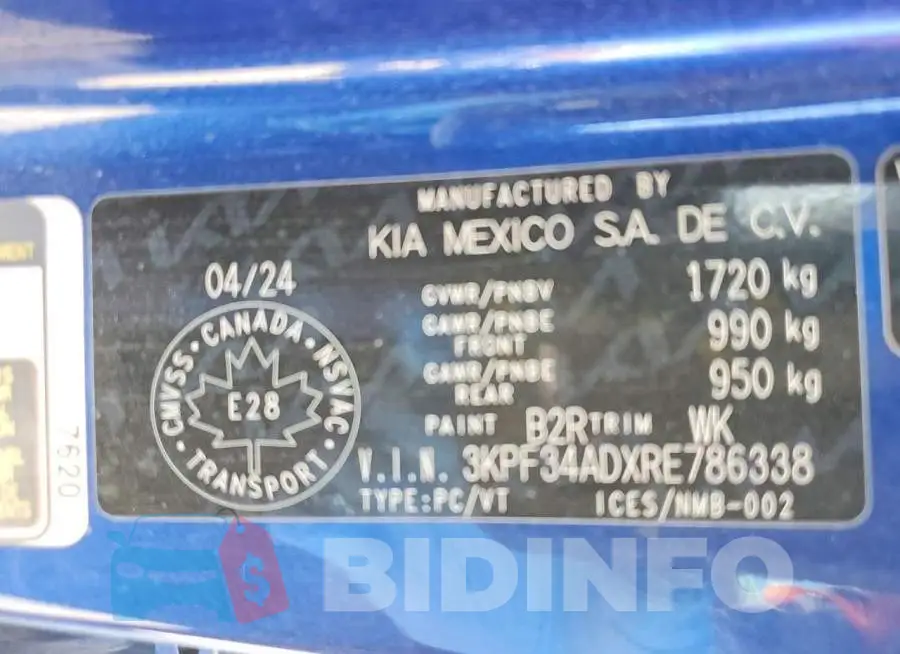 3KPF34ADXRE786338 Photo# 13