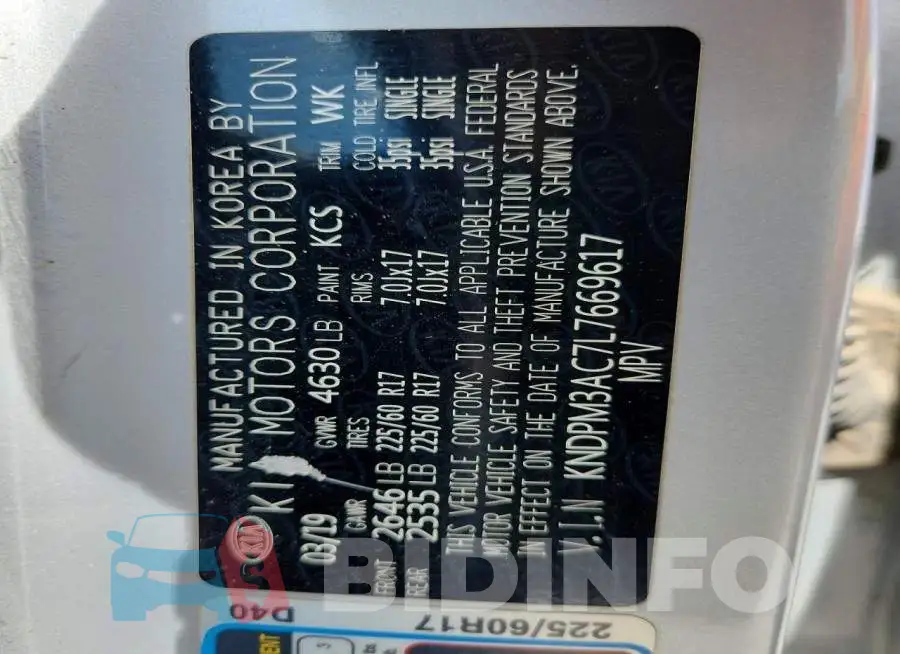 KNDPM3AC7L7669617 Photo# 13