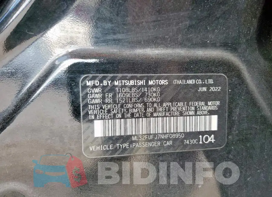ML32FUFJ7NHF08950 Photo# 12