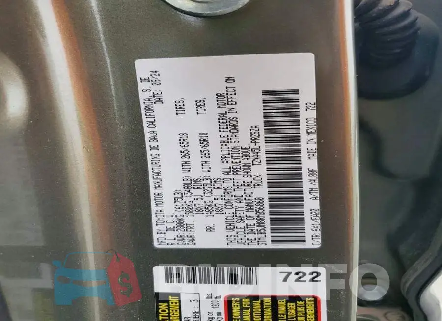 3TMLB5JN8RM056860 Photo# 12