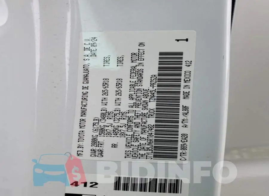 3TYLB5JN6RT047482 Photo# 12