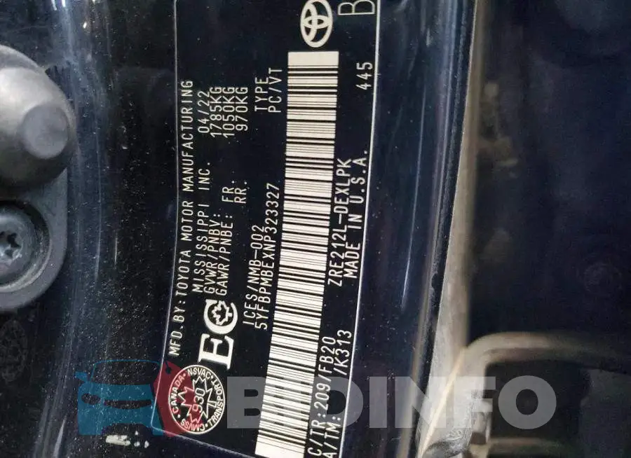 5YFBPMBEXNP323327 Photo# 12