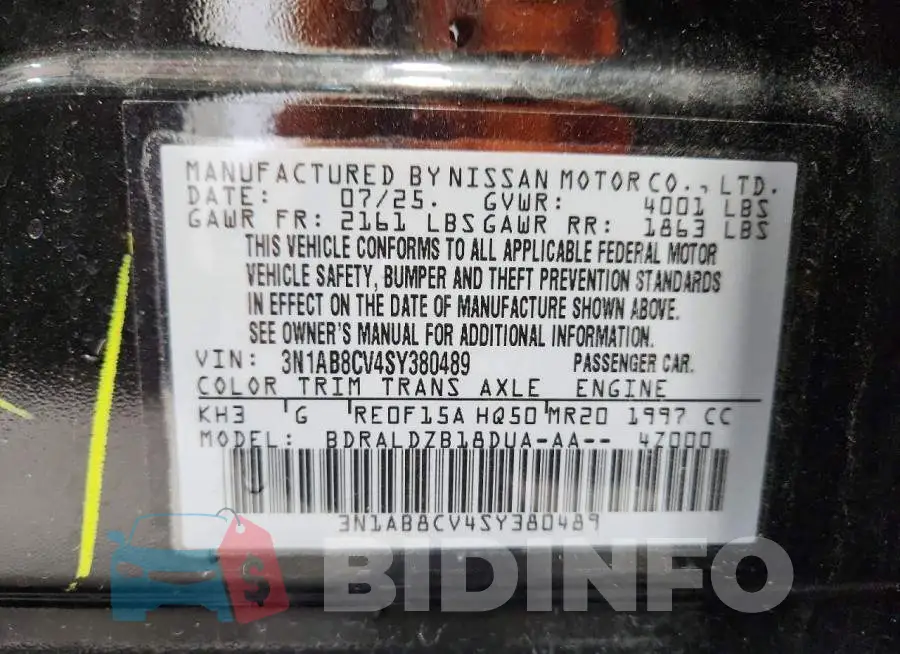 3N1AB8CV4SY380489 Photo# 12